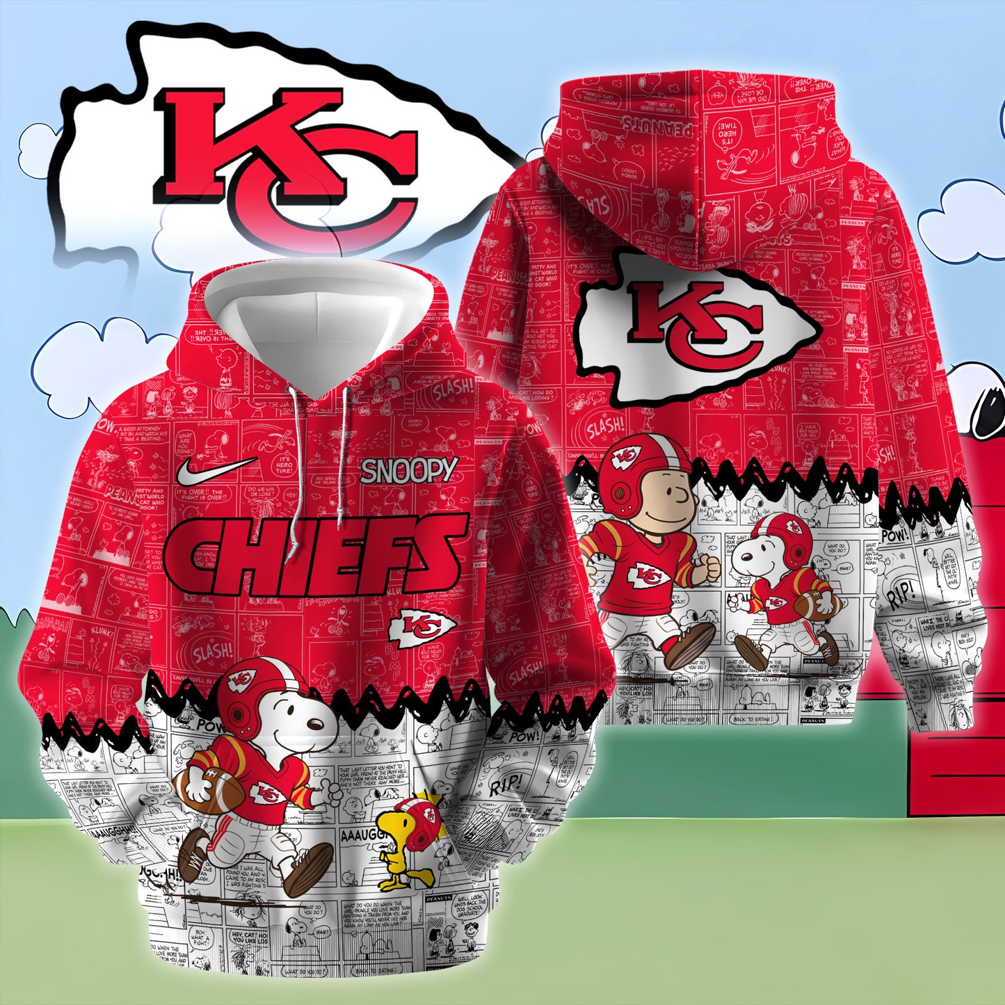 Game Day Snoopy Football All Teams Hoodie Editions Limited
