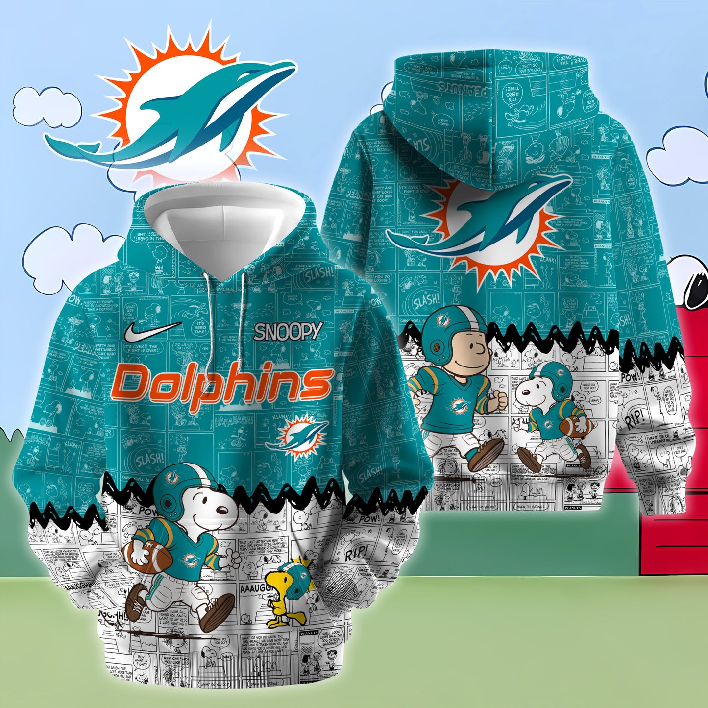 Game Day Snoopy Football All Teams Hoodie Editions Limited