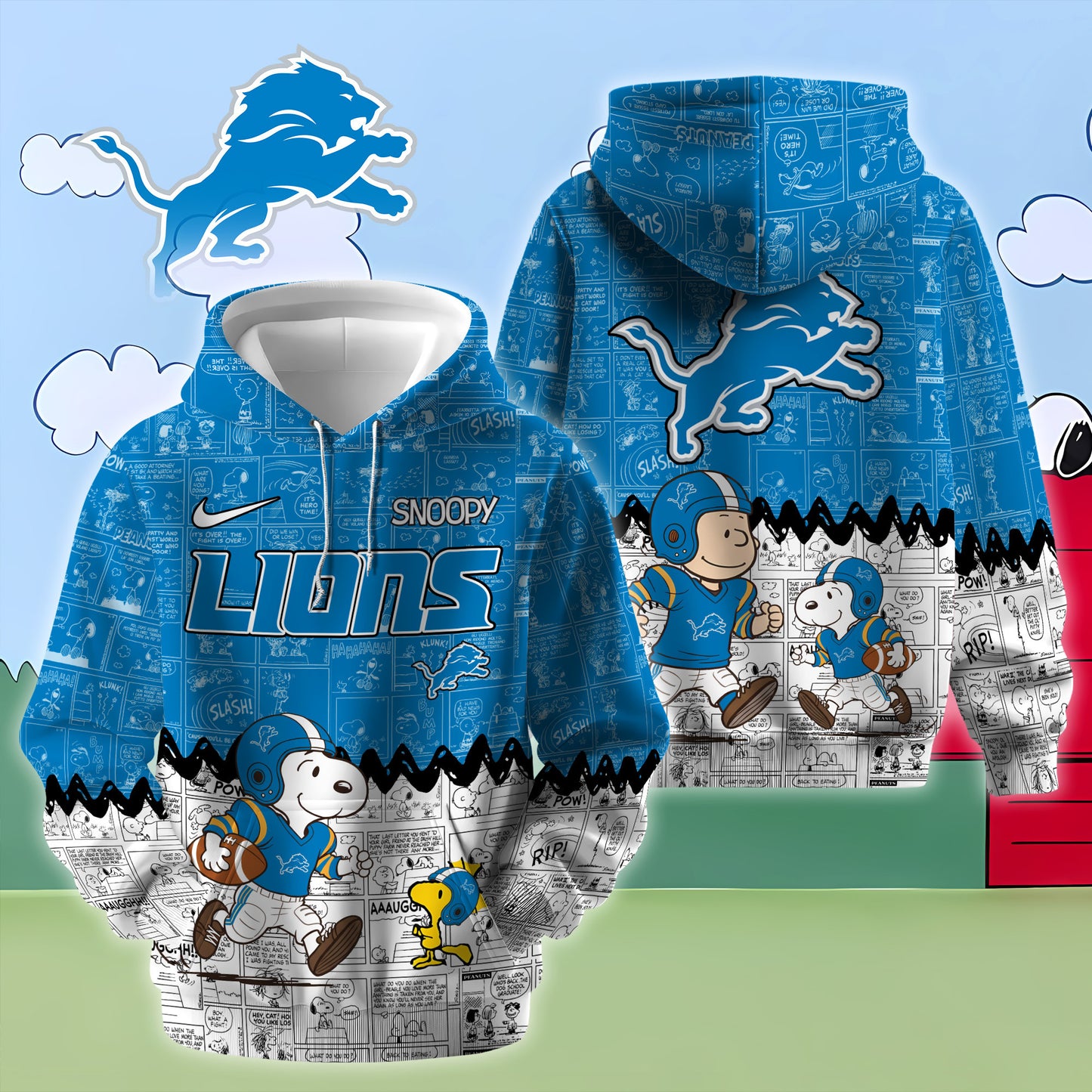 Game Day Snoopy Football All Teams Hoodie Editions Limited