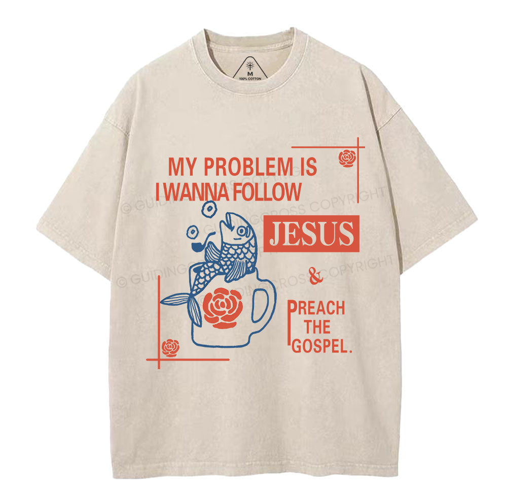 NewSample Christian Washed TShirt  