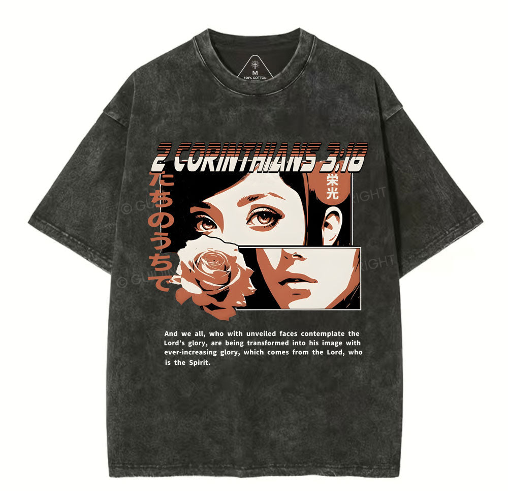 Spirit Of The Lord Chirstian Washed TShirt  
