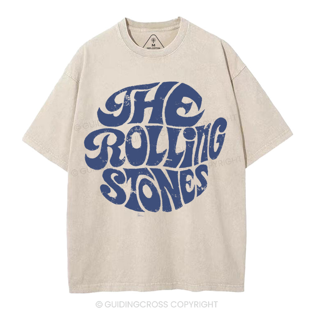 The Rolling Stones Christian Washed TShirt  