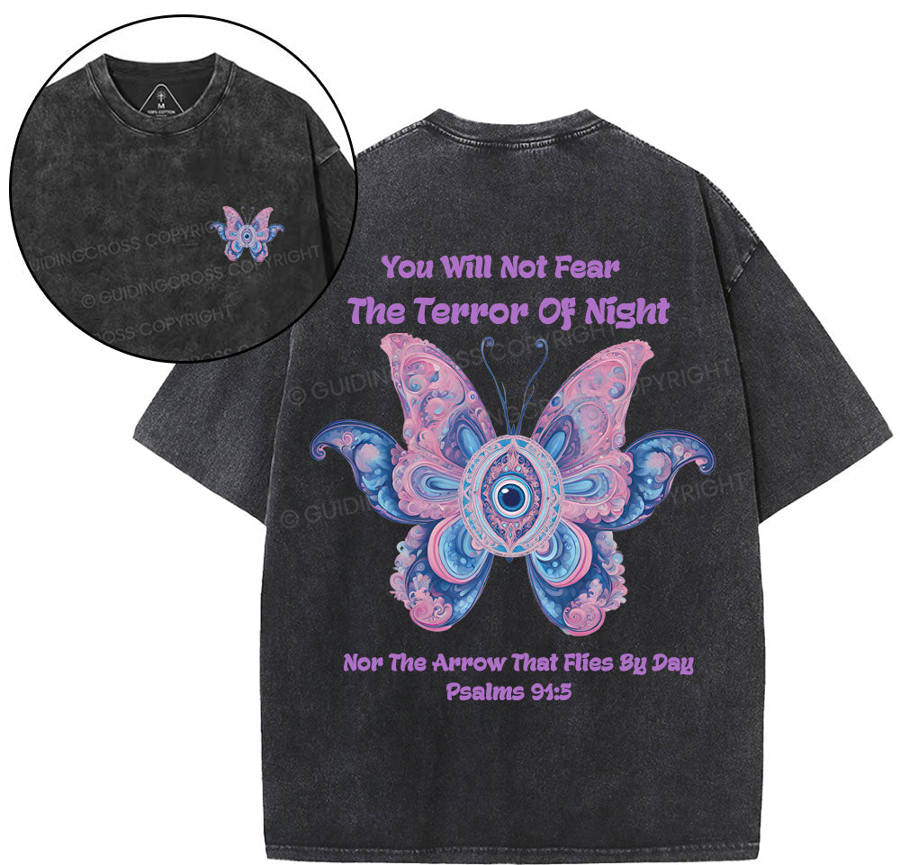 You Will Not Fear Christian Washed TShirt  