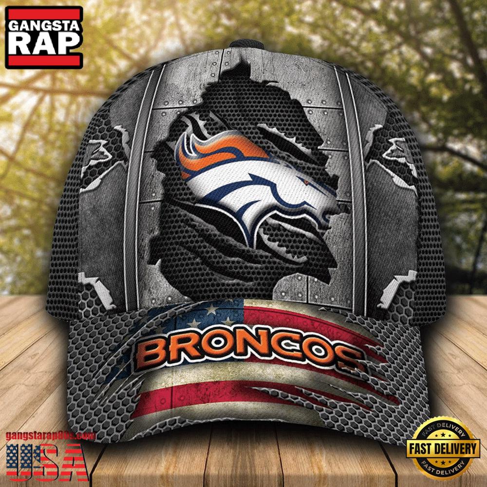 NFL Denver Broncos Football Team Logo Baseball Cap