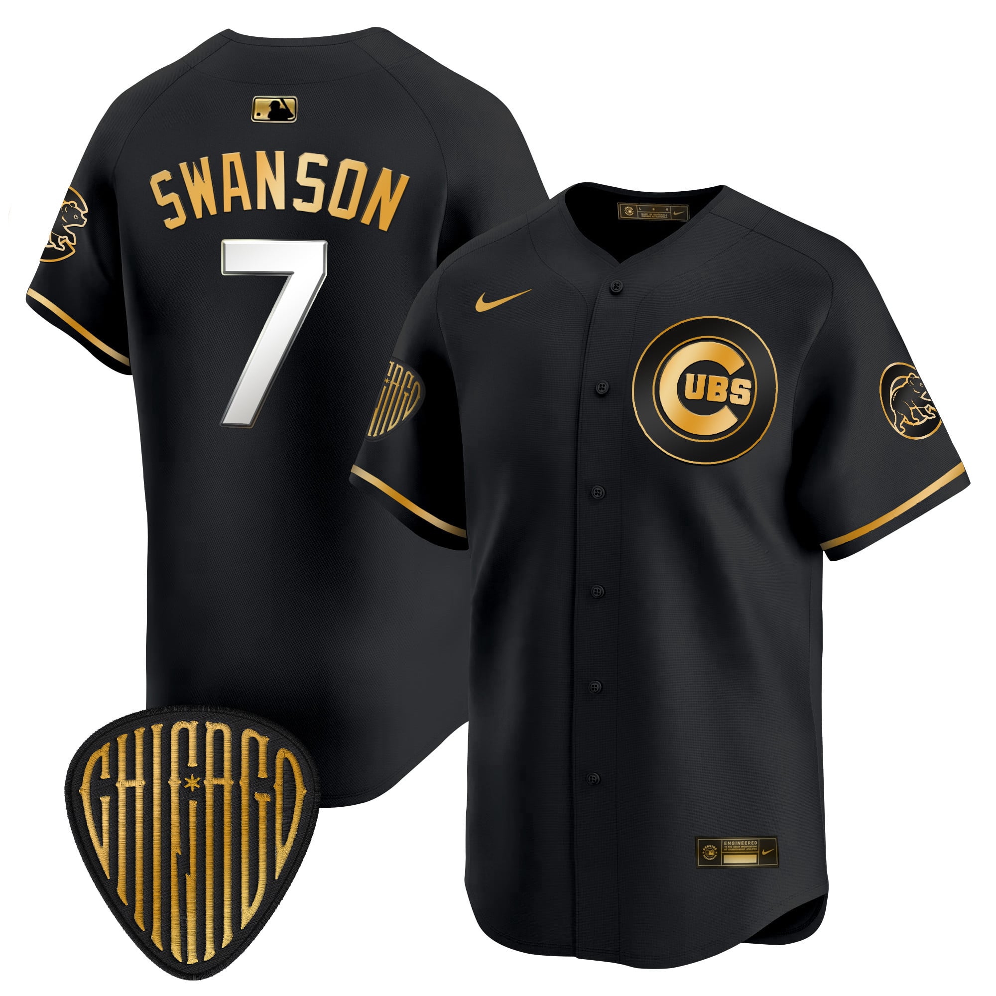 Men's Chicago Cubs 2025 Vapor Premier Limited Jersey - All Stitched