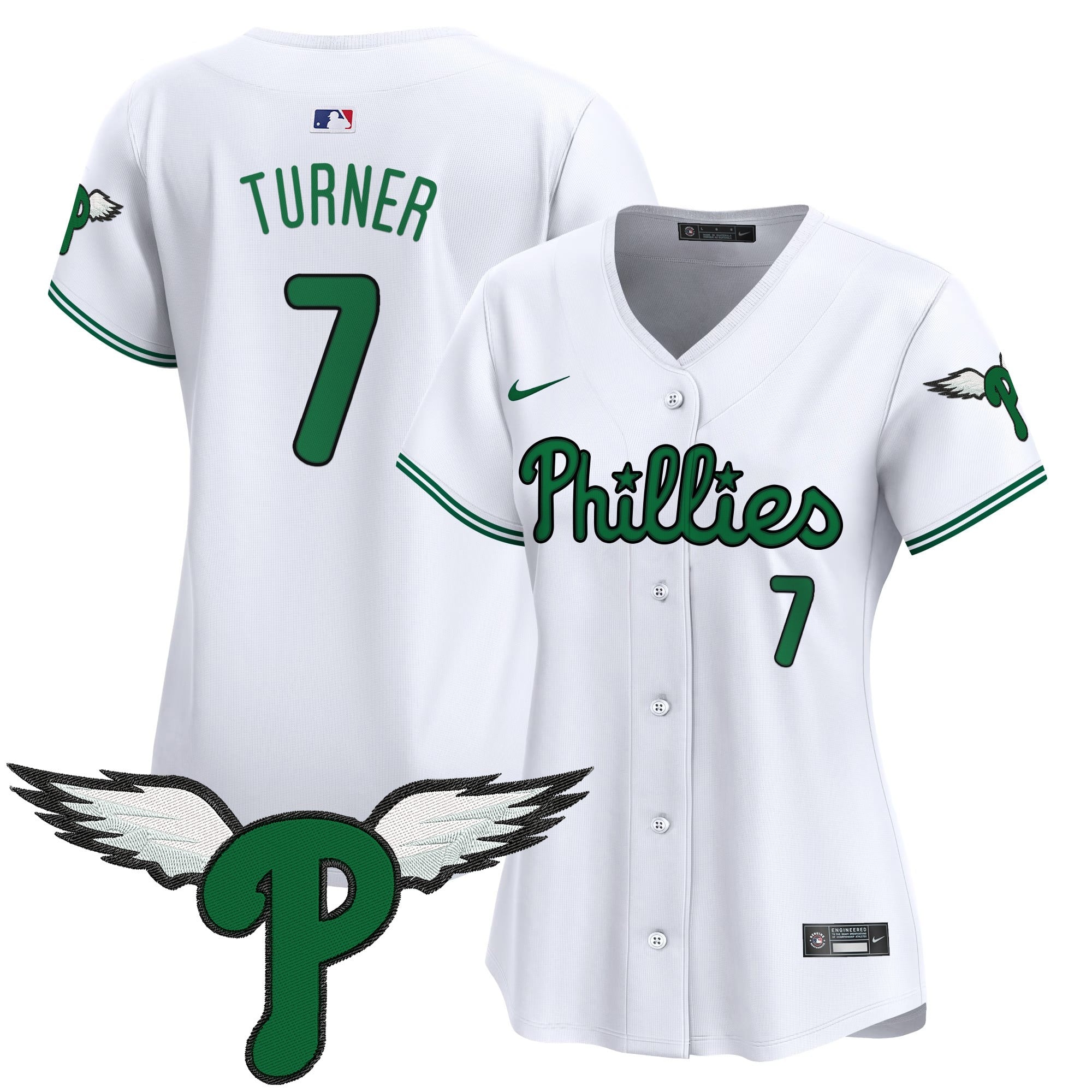 Women's Philadelphia Phillies 2025 Vapor Premier Limited Jersey - All Stitched