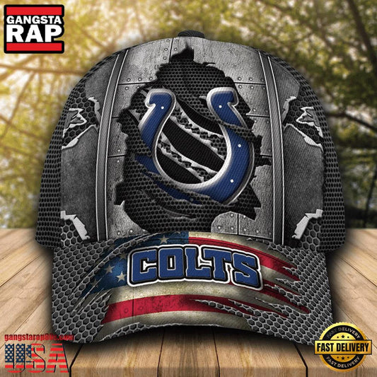 NFL Indianapolis Colts Football Team Logo Baseball Cap