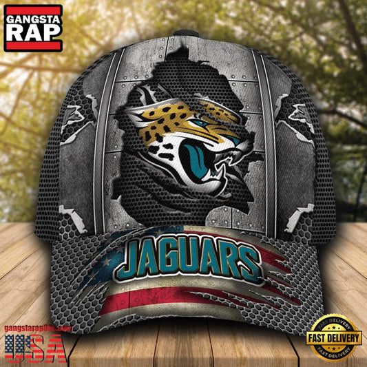 NFL Jacksonville Jaguars Football Team Logo Baseball Cap