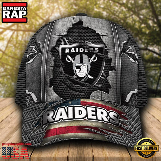 NFL Las Vegas Raiders Football Team Logo Baseball Cap