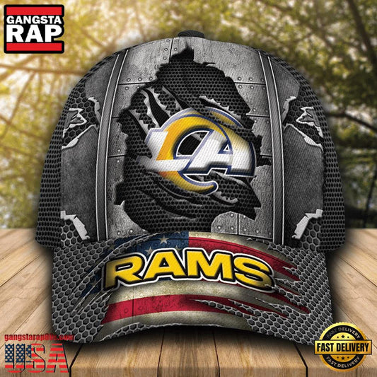NFL Los Angeles Rams Football Team Logo Baseball Cap