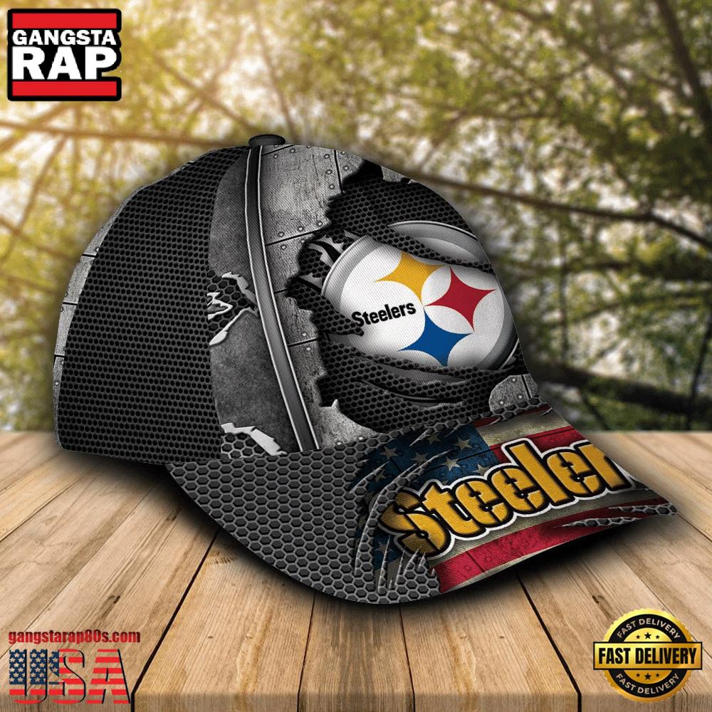 NFL Pittsburgh Steelers Football Team Logo Baseball Cap