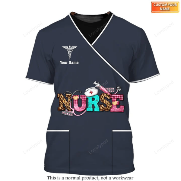 Nursing Scrubs And Medical Uniforms, Custom Nurse Tool Tshirt