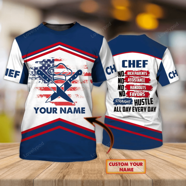 Chef life shirt, Chef 3D all over printed , Gift for Chef