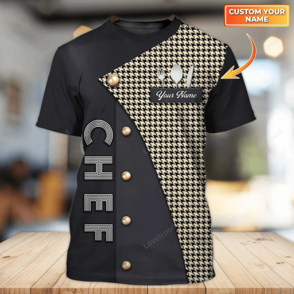 Chef life shirt, Chef 3D all over printed , Gift for Chef - Image 5