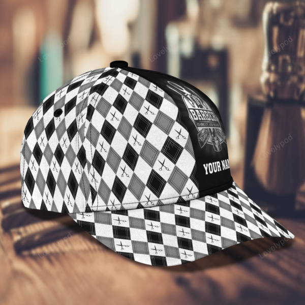 Customized Barber Cap Hat Summer Classic Cap For A Barber Cap Uniform Hair Cut Salon - Image 3