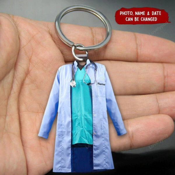 Personalized Nurse Keychain, Gift For Nurse, Keychain Nurse Gifts, Keychain Gifts for Nurses