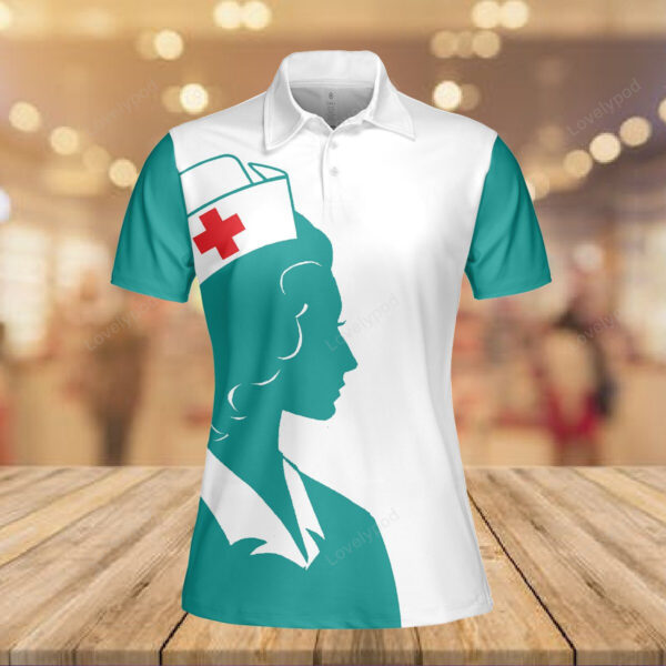 Nurse Life Polo Shirt For Women, Nurse shirt, Gift for nurse - Image 2